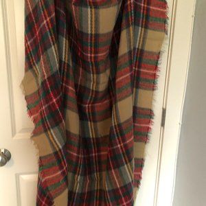 Very cute plaid shawl